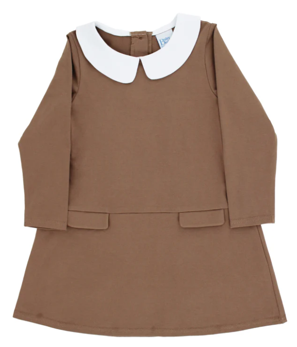 Chocolate Knit Penni Pocket Dress