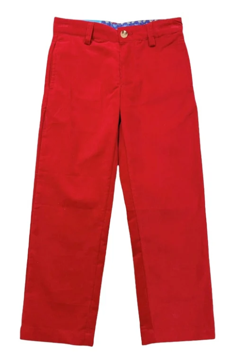 Champ Christmas Red Cord Pants