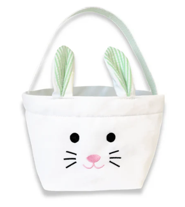 Mini Bunny Basket - Green