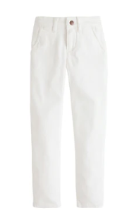 Ivory Denim Jeans -Girls