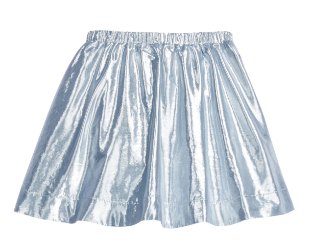Circle Skort - Icicle Metallic - Girls
