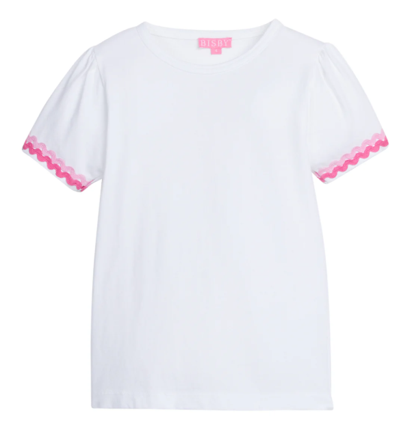 Pink Ric Rac Essential Tee
