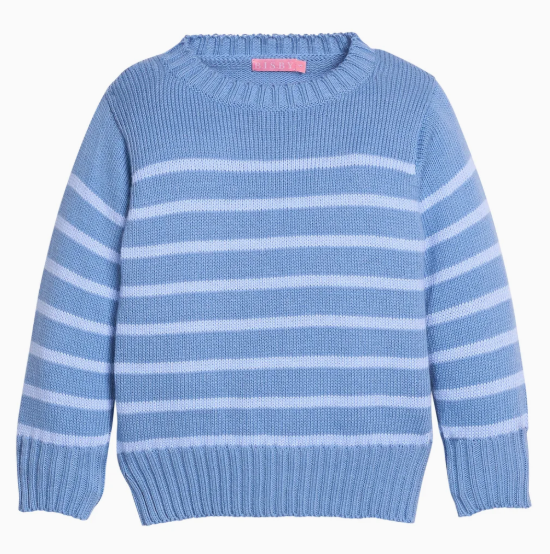 Striped Sweater - Blues