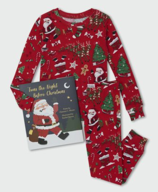 Twas the Night Before Christmas PJw/Book