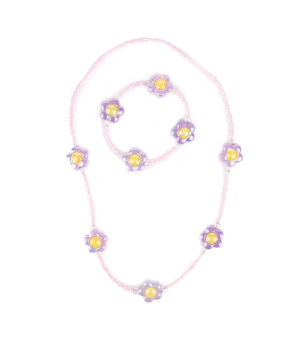 Crazy For Daisies Necklace&Bracelet Set