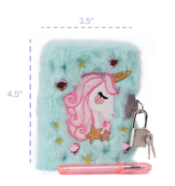 Furry Friends Unicorn Mini Journal