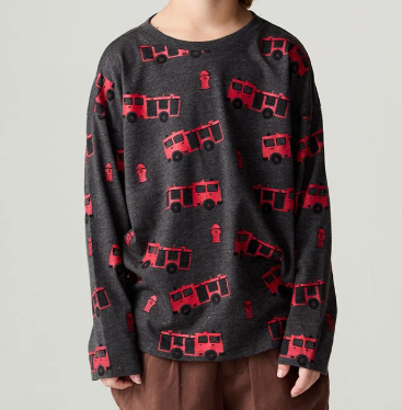 Fire Trucks Boys Tee