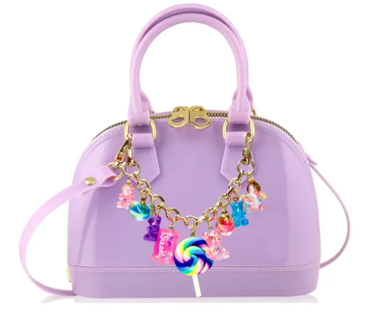 Cate Lavender Candy Crush Purse