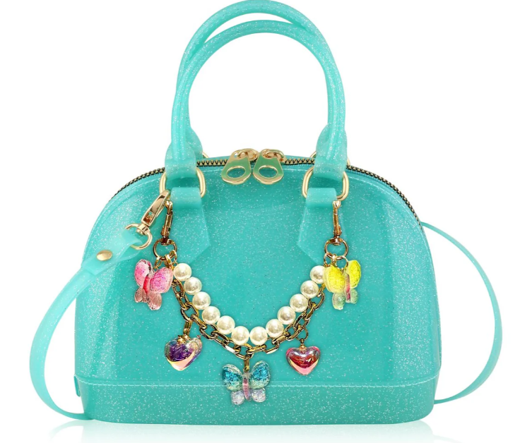Cate Aqua Sparkle Butterfly Besties