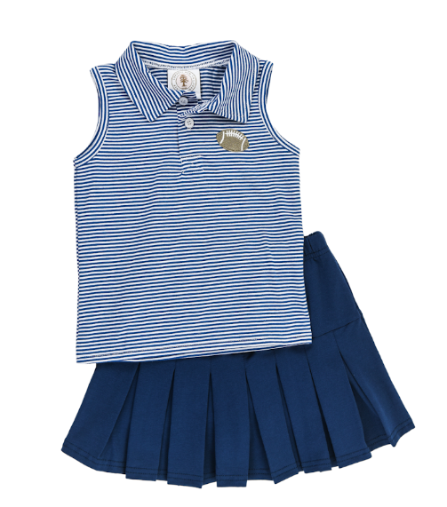 Fan Zone Skort Set - Navy