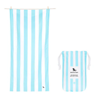 Quick Dry Towel Large - Tulum Blue