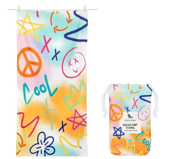 Quick Dry Towel Large - Sand To Streets