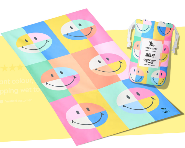 Quick Dry Towel Large - Feelin' Good