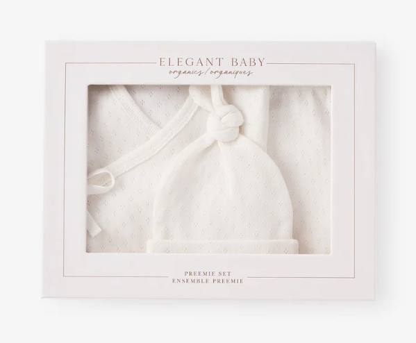 3 Pc Layette Set w/Gift Box