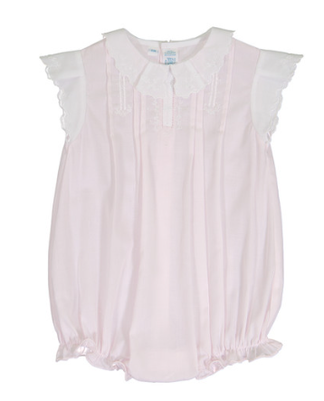 Pink/White Vintage Romper