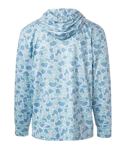 Saltwater Camo Perf Hoodie