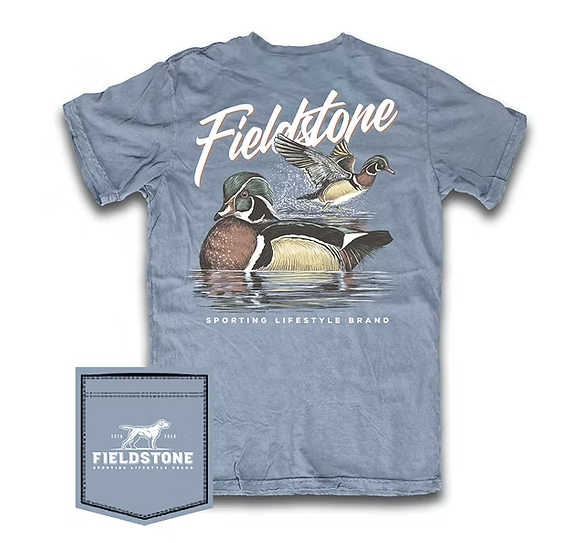 Woodie Takeoff Tee - Saltwater