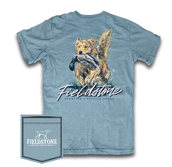 Retriever Run Tee - Saltwater