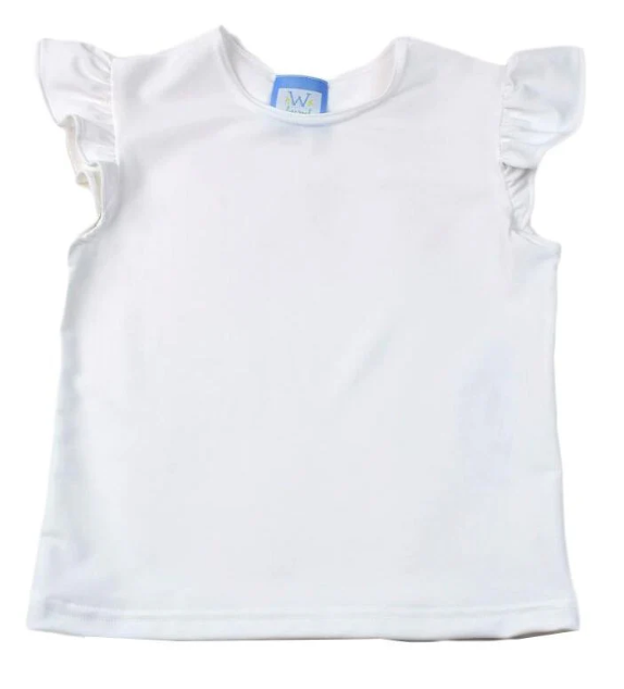 White Angel Sleeves Top