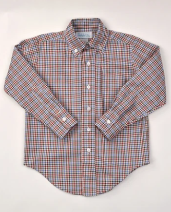 Autumn Plaid Button Down