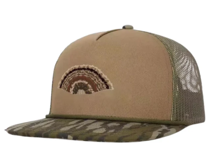 Youth Turkey Fan Camo Hat