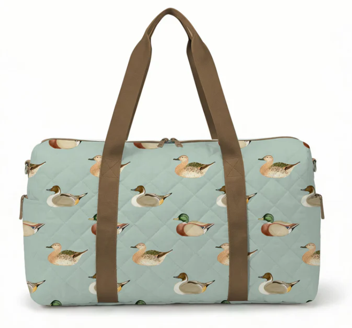 Vintage Duck Quilted Duffle Bag