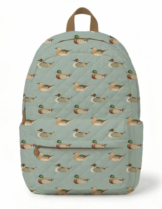 Vintage Duck Quilted Backpack