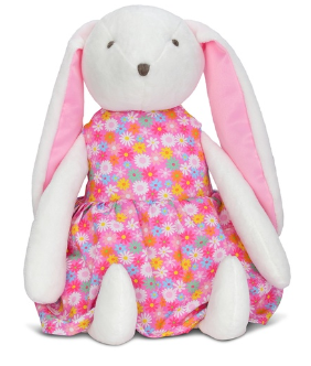 Floral Bunny Plush