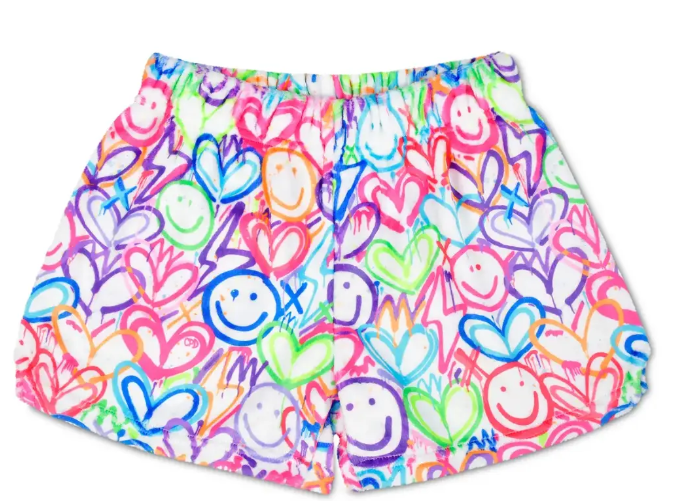 Corey Paige Lightning Love Plush Shorts