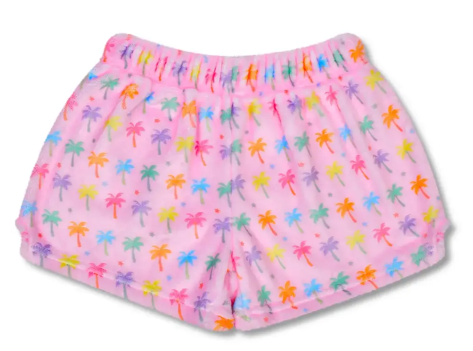Palm Paradise Plush Shorts