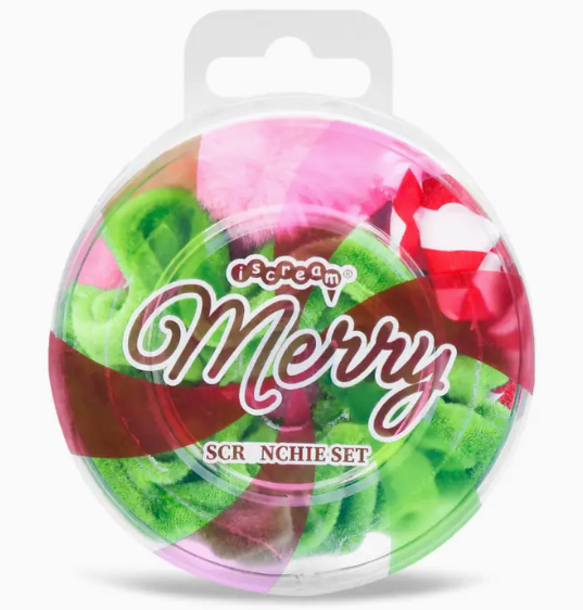 Merry Ornament Scrunchie Set