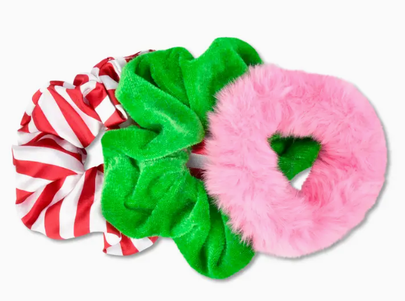 Merry Ornament Scrunchie Set