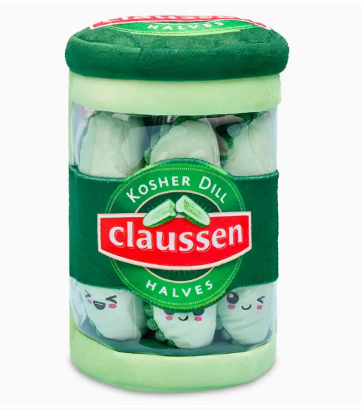 Claussen Pickles Packaging Plush