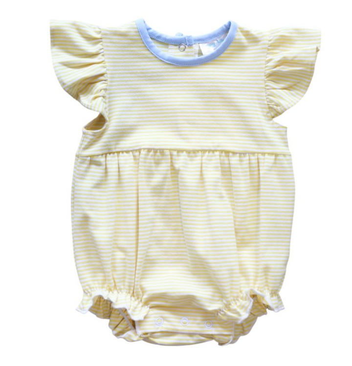 Sunny Yellow Stripe Bubble
