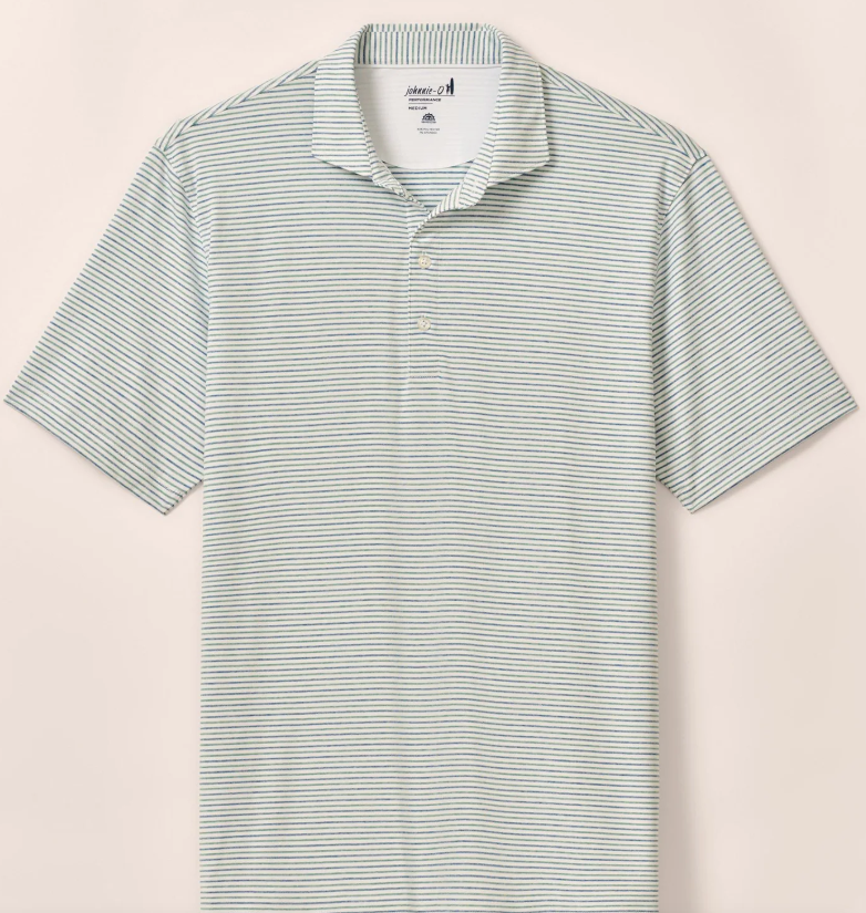 Vik Stripe Barrel Blue Polo