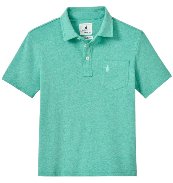 Heathered Original Seaglass Polo