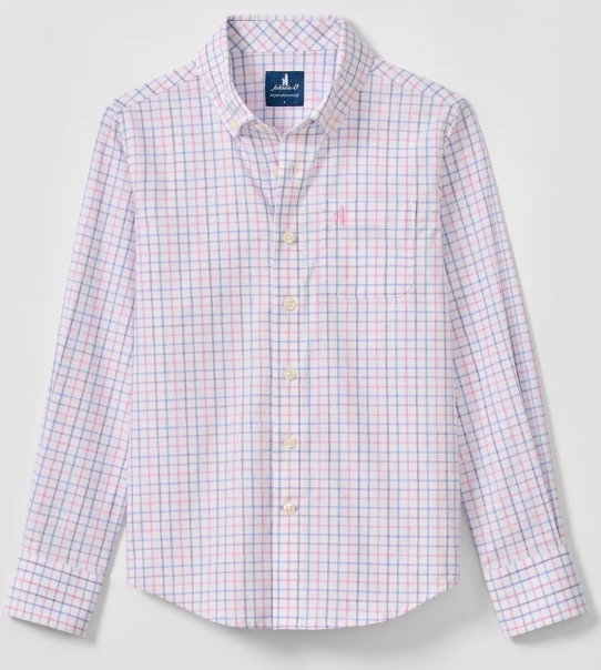 Paddock Porto Pink Button Down Shirt