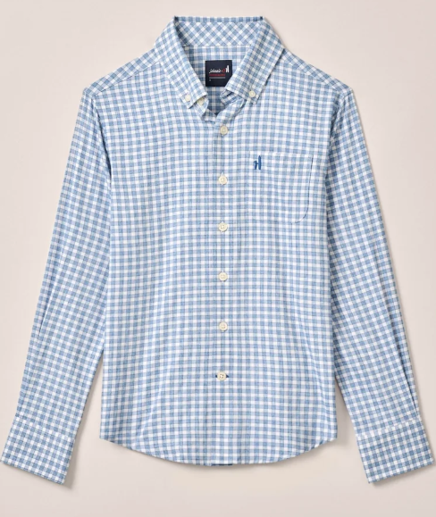 Westwood Navy Perf Button Down