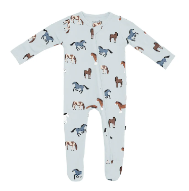 Zip Footie - Horse