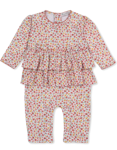 Fall Floral Garden Floral Playsuit