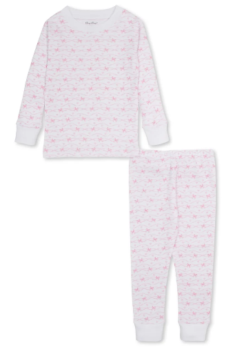 Pink Bow PJ Set