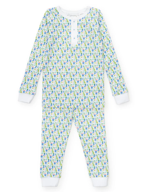 Jack Mod Holiday Blue PJ Set