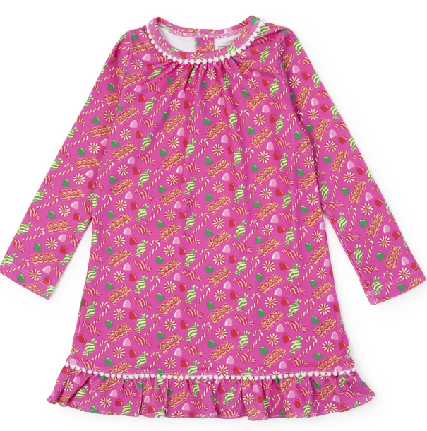 Carlin Christmas Candy Pink DOLL Dress