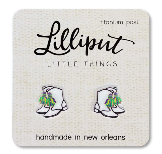 Majorette Marching Boot Earrings