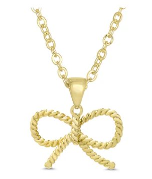 Bow Twist Necklace