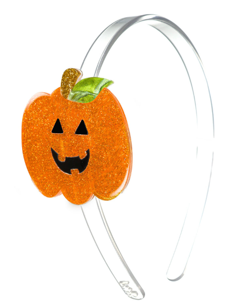 Pumpkin Glitter Orange Headband