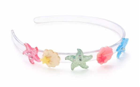 Seashells Candy Pink Headband