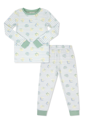 Sweet Pea PJ Set - Mint