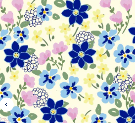 Susie Lilibet Floral Scallop Skirt-Girls