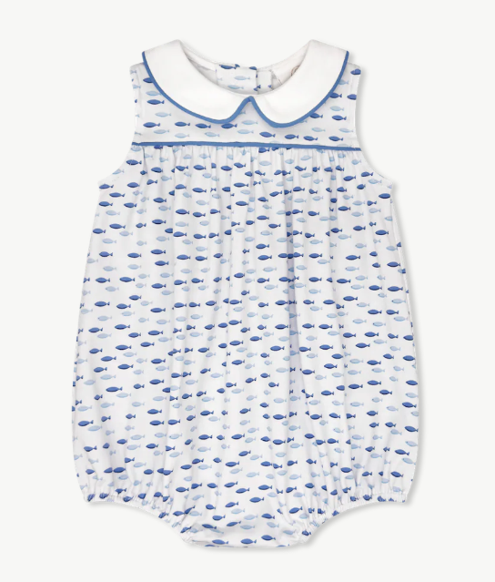 Covington One Fish, Two Fish Bubble-Blue